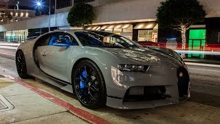 The King of Qatar SHUTS DOWN BEVERLY HILLS With His $4,000,000 BUGATTI CHIRON!!!