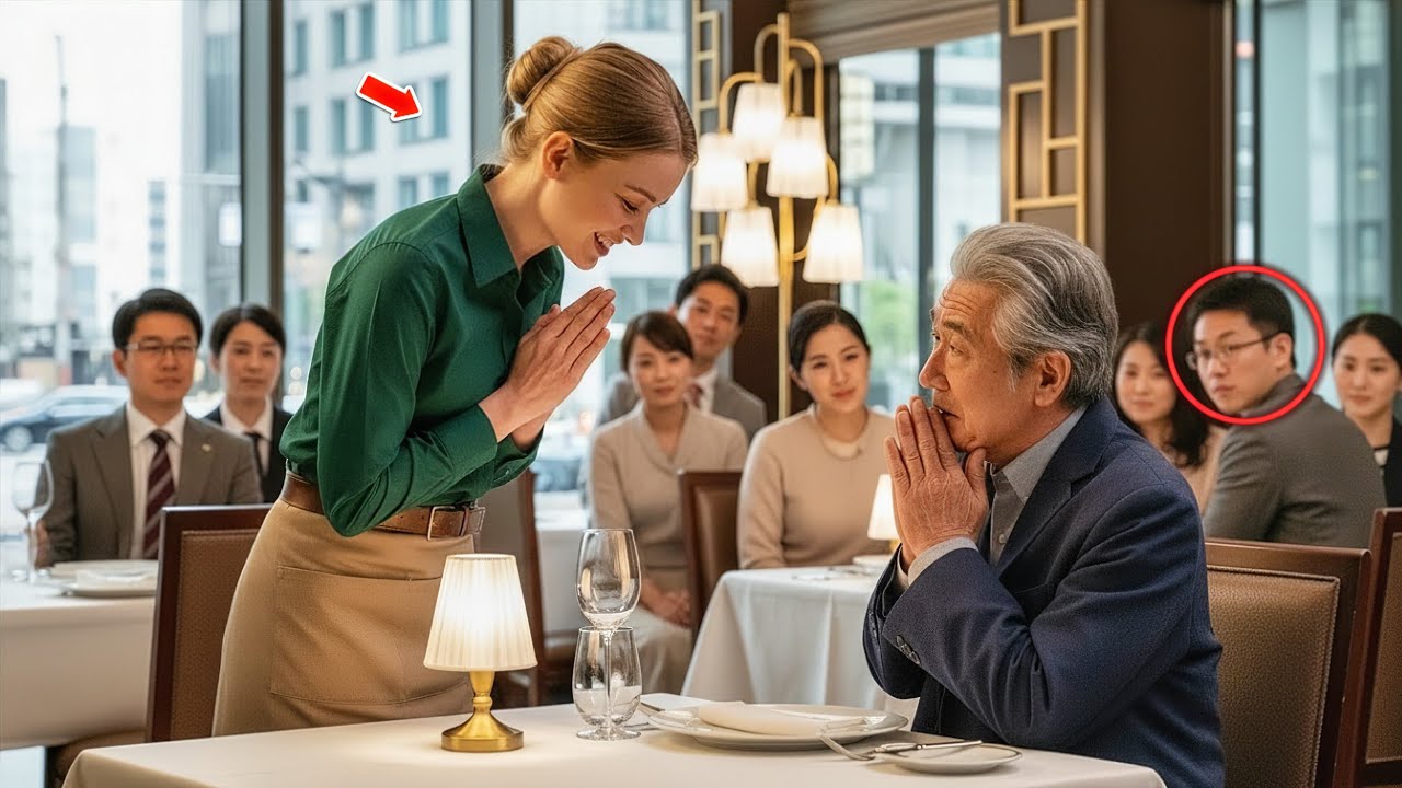 Everyone Ignored the Japanese Billionaire — Until the Waitress Spoke to Him in Japanese