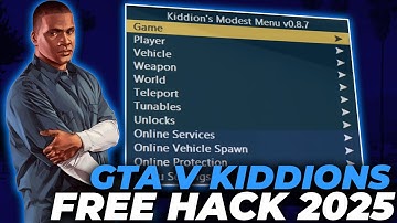 *Free* New GTA 5 Mod Menu [2025] - Download GTA V Hack Menu BattlEye Bypass, After update Anticheat!