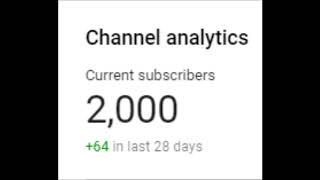 2000 SUBSCRIBERS