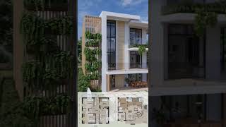 2BHK / 3BHK modern house plan✔️ Front elevation design#homedecor #homedining #homeelevation #home