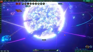 Just a usual space battle (30k fleets) - Stellaris