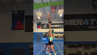 PA Stunts ?♥️ premierathletics cheer cheerleading youtubeshorts flyer stunting