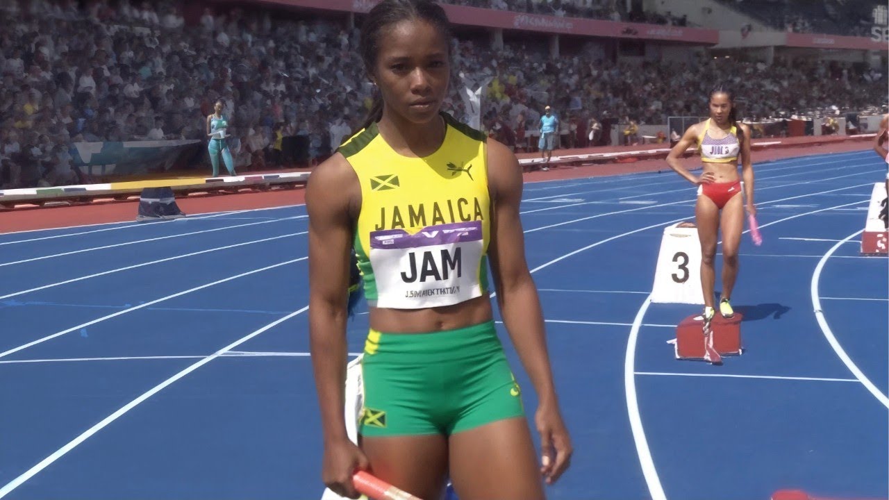 The Greatest Women's 4x100m Jamaica Destroyed The Field With Incredible Final Leg!