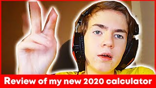 Review of my new 2020 calculator! Vlog