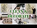 NEW HOUSE! CLEAN & DECORATE WITH ME FOR CHRISTMAS 2021