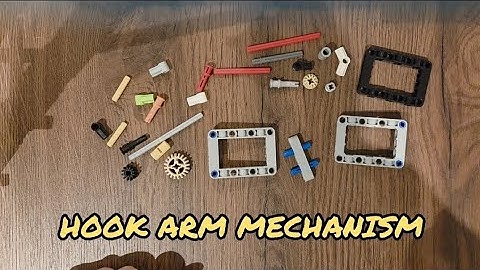 LEGO Technic Hook Arm – Simple Grabber Mechanism (Step-by-Step Build, Works with FLL Missions)