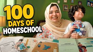 How I Planned 100 Days of Homeschool | (Free Guide + Planner Inside)