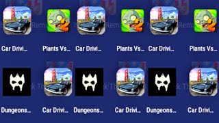 Plants vs Zombies 2, Car Driving Simulator, Dungeons of DreadRock The Scary Game