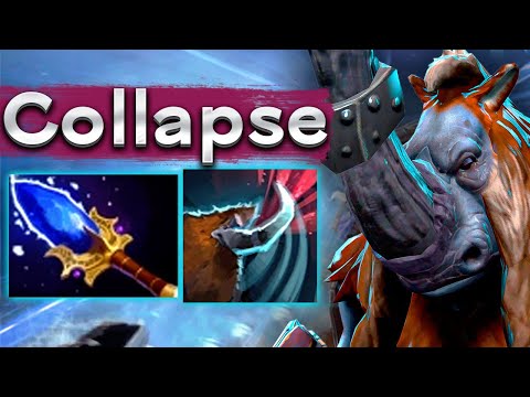 видео: Коллапс на Магнусе с гением на Течисе! - Collapse Magnus 7.35 DOTA 2