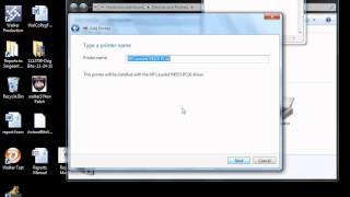 Installing IP Network Printers in Windows 7