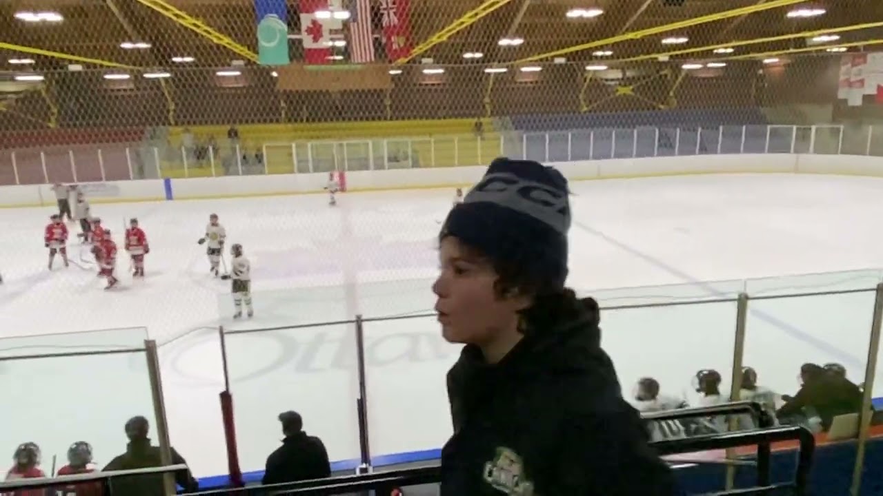 Sting U13AA at Glouster Rangers P3 Dec 3 at Earl Armstrong Arena