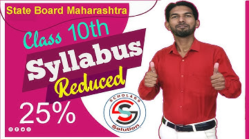 Reduced Syllabus of Mathematics - I of CLASS 10th for the year 2021-2022