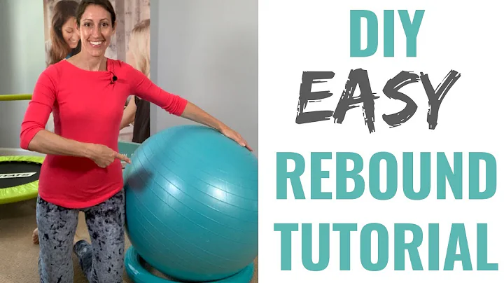 DIY Rebounder Workout | Yoga Ball Chair Alternate ...