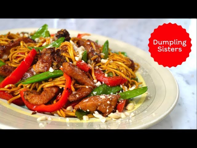 Speedy Stir-Fry Pork Noodles | DUMPLING SISTERS | Dumpling Sisters