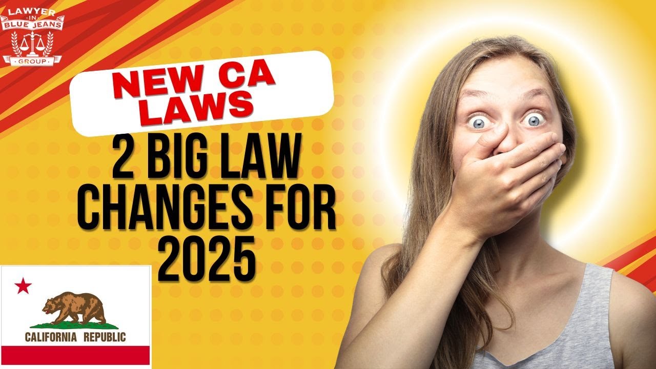2 New California Laws in 2024 You Should Know About! - YouTube