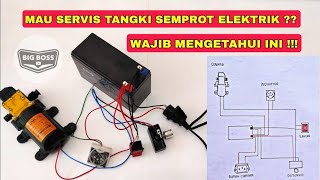 Skema Rangkaian Pada Tangki Elektrik, Untuk Panduan Servis Tangki Semprot Elektrik