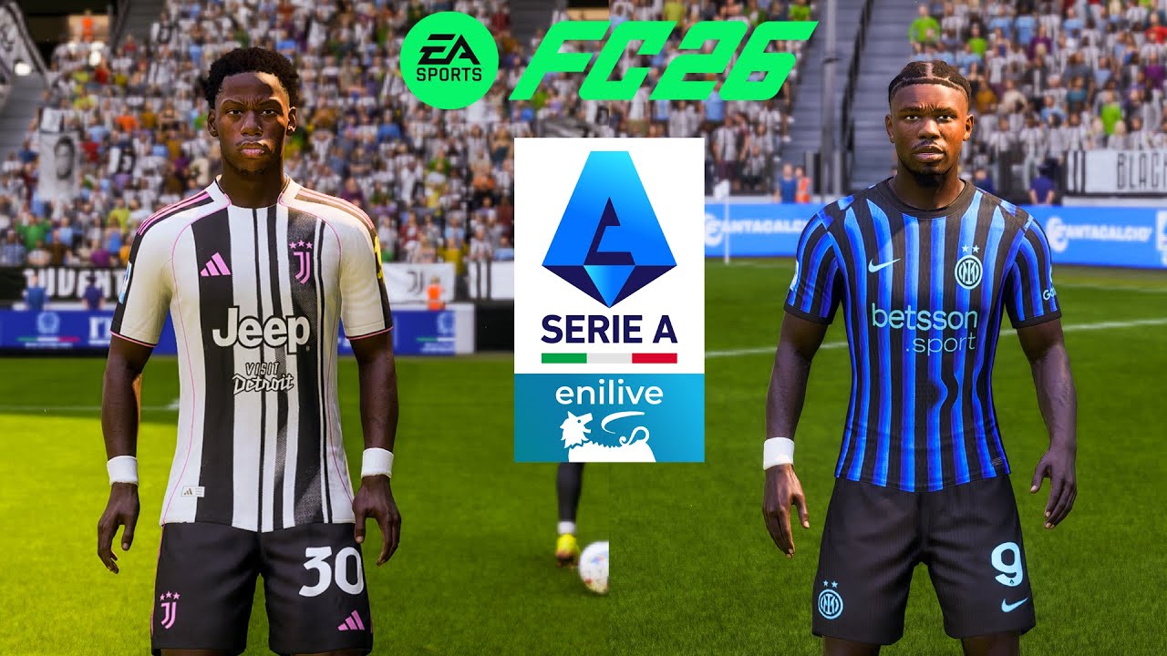EA Sports FC 26 - Juventus Vs. Inter - Serie A Enilive 25/26 Matchday 3 | Full Match
