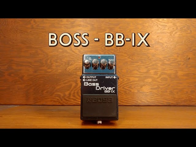 Boss BB-1X Bass Driver - Review & Demo - YouTube