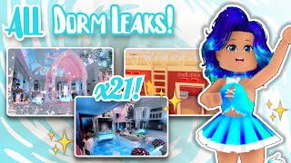 All Leaks Of The Dorms In Campus 3 New School Leaks Royale High Leaks
