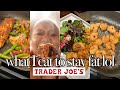 WHAT I EAT IN A DAY: TRADER JOES EDITION // STRUGGLE COOKING + MUKBANG + ASMR VIBES 🤣