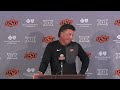 Mike Gundy Talks Newcomers Buying Into Cowboy Culture - Oklahoma State News Conference (8-21-2025)