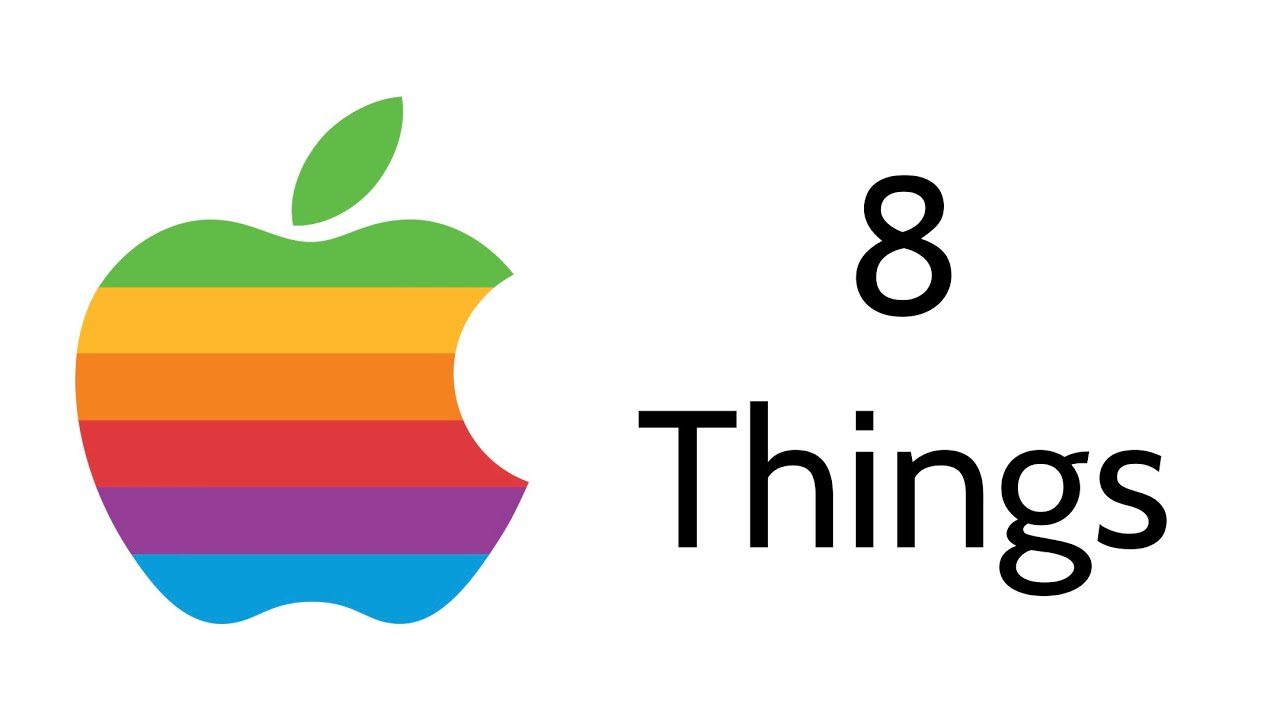 8 things you (PROBABLY) didn’t know about Apple! - YouTube