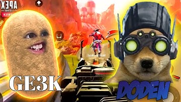 Dominating Apex legends mobile lobby with @GE3K | Apex legends mobile gameplay