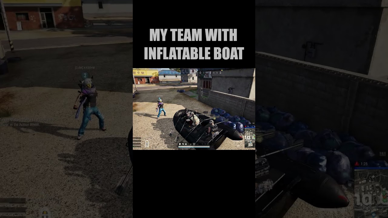 PUBG's new Inflatable Boat looks fun 