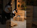 I Built a Stunning Outdoor Sofa Using Only Pallets! #tips #tips #construction #viral #diy #usa