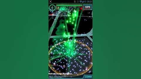 Ingress help - Dropped a key or item straight under the portal!