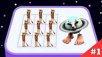 Brainzot Merge Master - Tung Tung Sahur Evolution, Max Level Gameplay 01