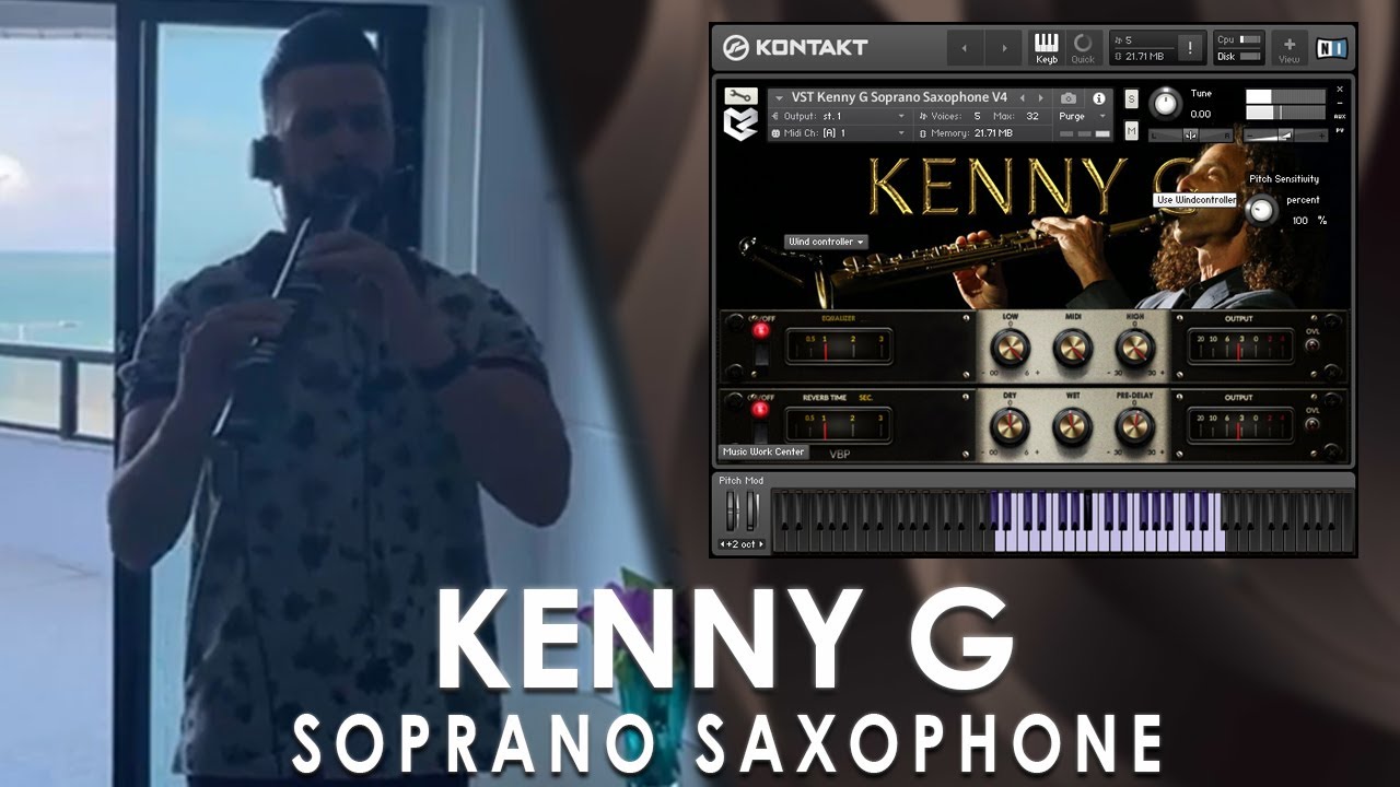 Soprano Saxophone Sample Library - EWI USB - EWI 4000s - EWI 5000 - EWI SOLO - yamaha wx - aerophone