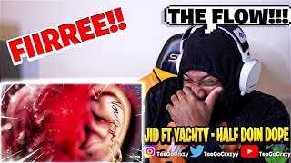 JID CAN'T DO WRONG!!! Babytron, JID, Lil Yachty - Half Doin' Dope (Official Audio) (REACTION)
