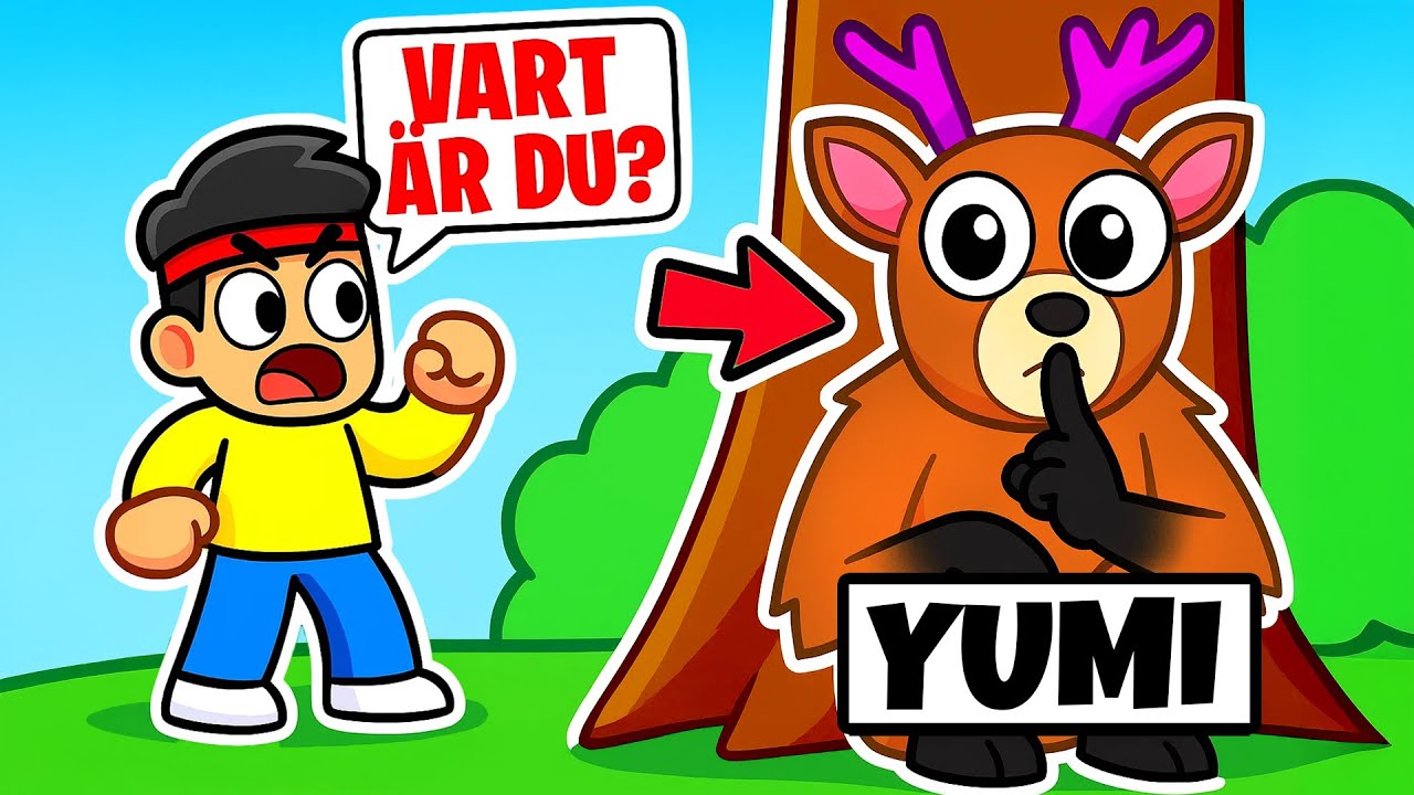 KURRAGÖMMA SOM ALLA DJUR i 99 NIGHTS IN THE FOREST