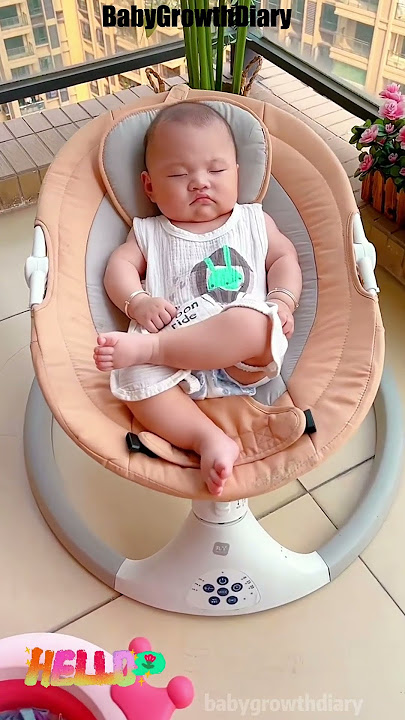 How to Keep Your Baby Calm and Happy? Check Out the Baby Rocking Chair!#Shorts #ParentingTips