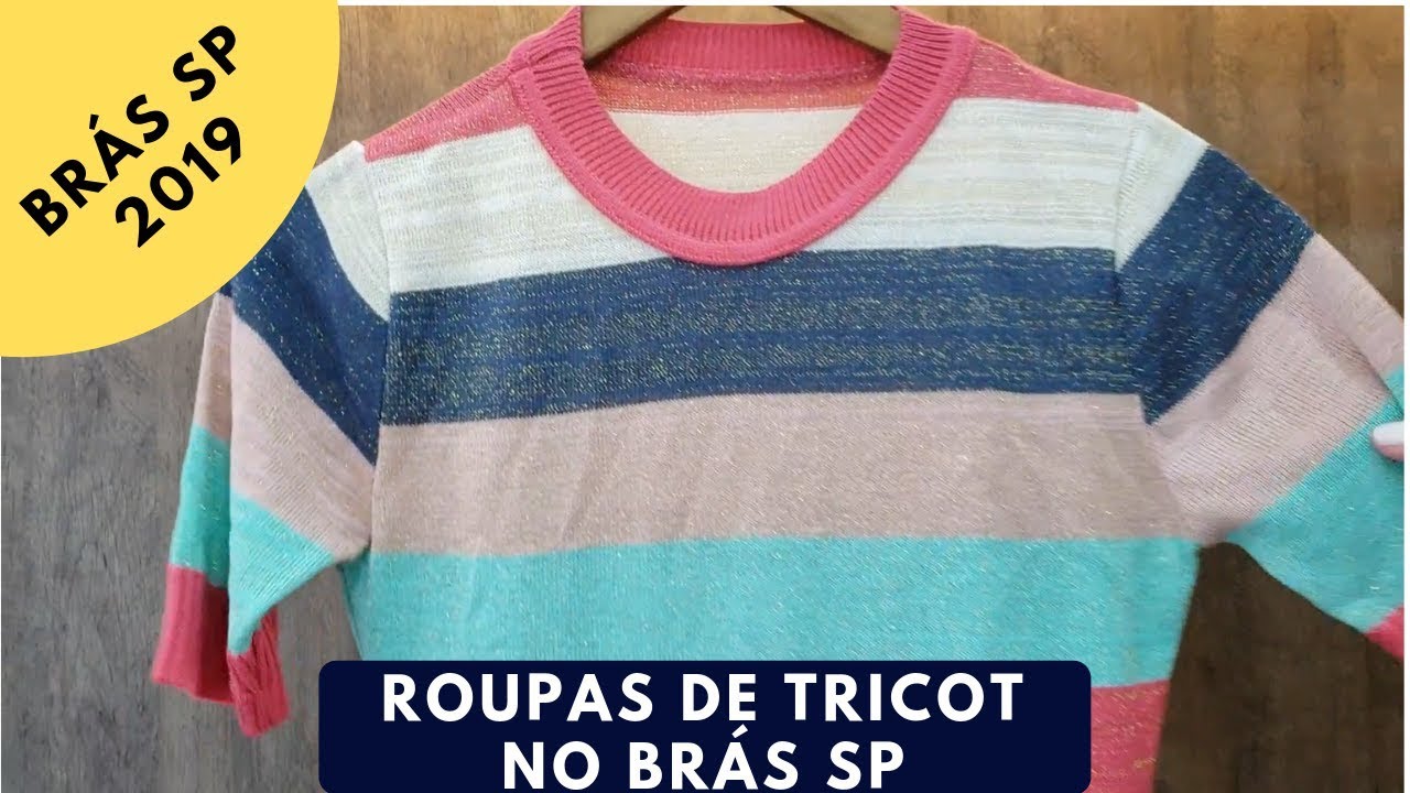 roupas em tricot