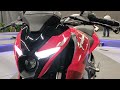 2021 Bajaj Pulsar N250 Racing Red colour walkaround + Pure Exhaust Sound 🔥🔥