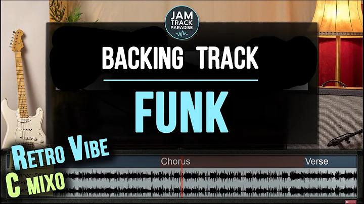 Old School Funk Backing Track (C Mixolydian) -  'Missing Strat'