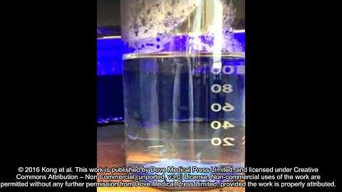 Fast and safe fabrication of a free-standing CH I/ALG nanomembrane - Video S1 (ID 102861)