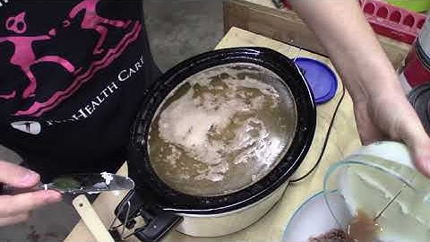 Rendering Venison Tallow | The Green Acre