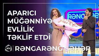 “Bağlı geyinmişəm, evlənə bilərik” – Aparıcıdan müğənniyə EVLİLİK TƏKLİFİ / Rəngarəng səhər