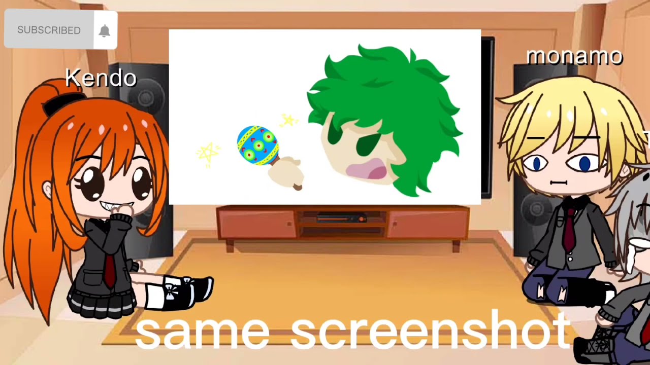 Class1-B react to izuku afton au||gacha||bnha||no thumbnail||part 2/4