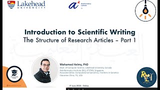 مقدمة عن الكتابة العلمية | المحاضرة الاولي | عربي