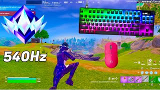 SteelSeries Apex Pro TKL ASMR 😴 Unreal Ranked 🏆 Satisfying Keyboard Fortnite 360 FPS 4K