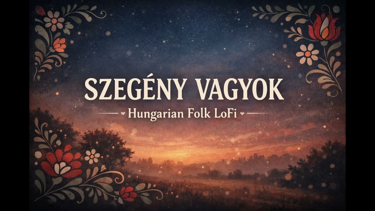 Szegény vagyok – Hungarian Folk LoFi | Melancholic Night Study