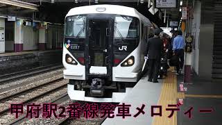 甲府駅2番線発車メロディー［ジュピターＢ］ by とき。 459 views 6 years ago 41 seconds