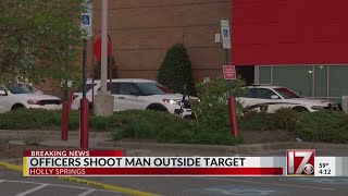 Officers shoot man outside of Target