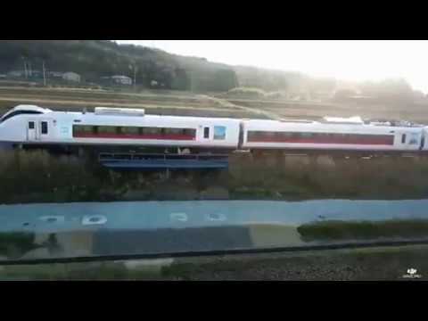 感無量！常磐線 特急ひたち 日立木駅通過