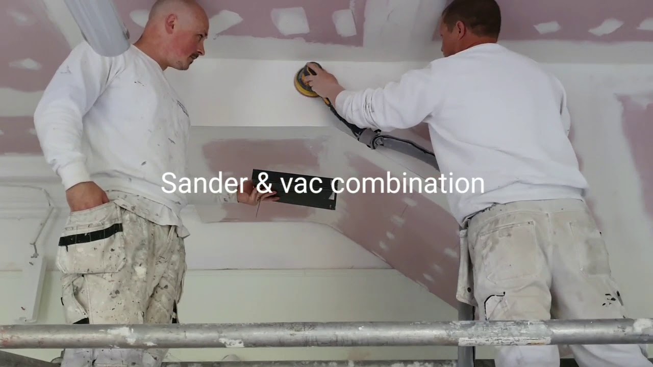 Dust free electric sanding